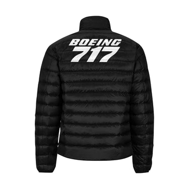 BOEING 717 Men's Stand Collar Padded Jacket e-joyer
